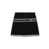 Viscose geplooide minirok