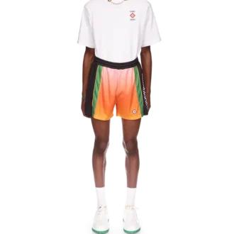 Voetbalshort met kleurverloop