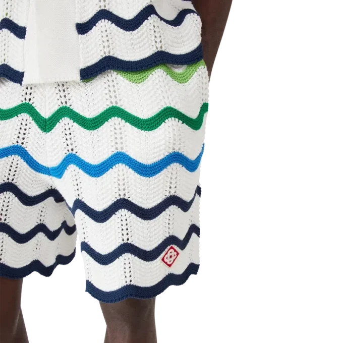 Wave gebreide Shorts Wave gebreide Shorts