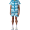 Wavy Gradient gehaakt overhemd Wavy Gradient gehaakt overhemd
