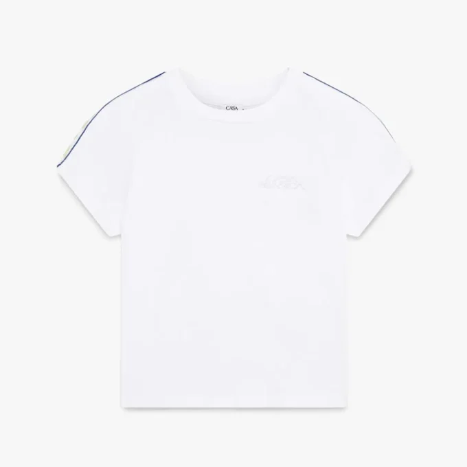 Wit Laurel T-shirt met korte mouwen Wit Laurel T-shirt met korte mouwen