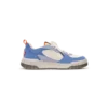 Witte en blauwe Court-sneaker voor heren