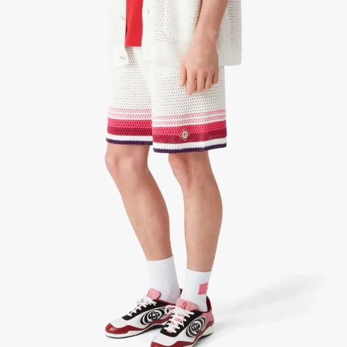 Witte gehaakte Shorts Witte gehaakte Shorts