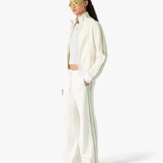 Witte Laurel-trainingsbroek