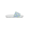 Witte Monogram-badslippers voor dames Witte Monogram-badslippers voor dames