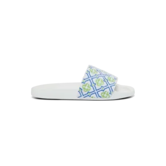 Witte Monogram-badslippers voor dames