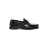 Zwarte leren loafers voor heren