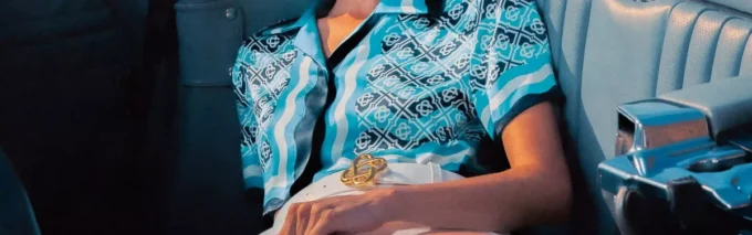 Monogram Wave kort zijden overhemd Monogram Wave kort zijden overhemd