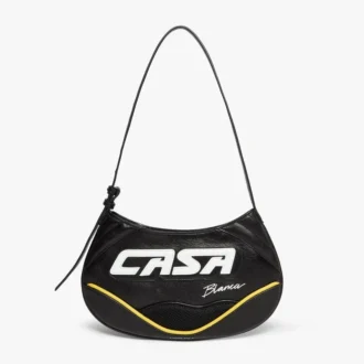 Zwarte slanke biker-tas Zwarte slanke biker-tas