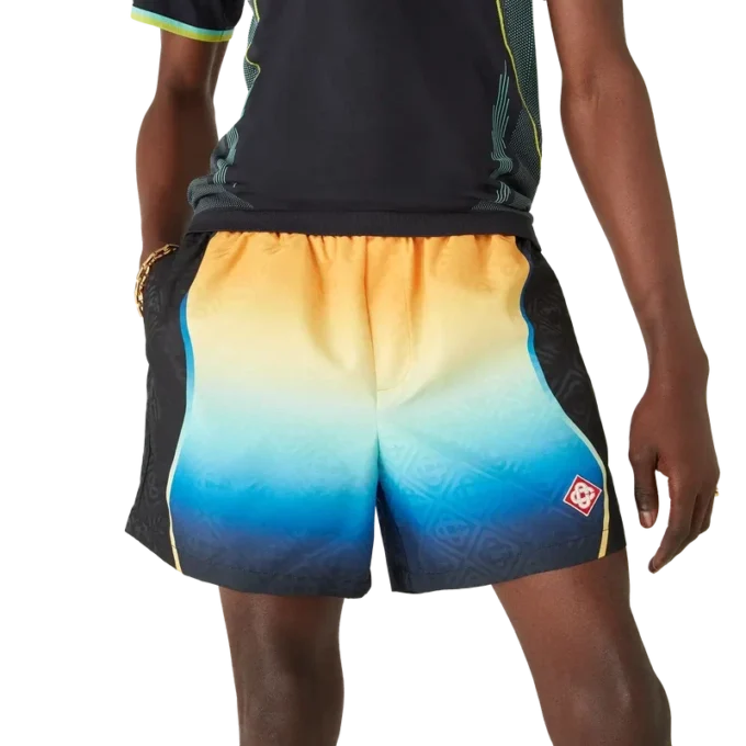 Zwemshort met jacquardprint in kleurverloop Zwemshort met jacquardprint in kleurverloop