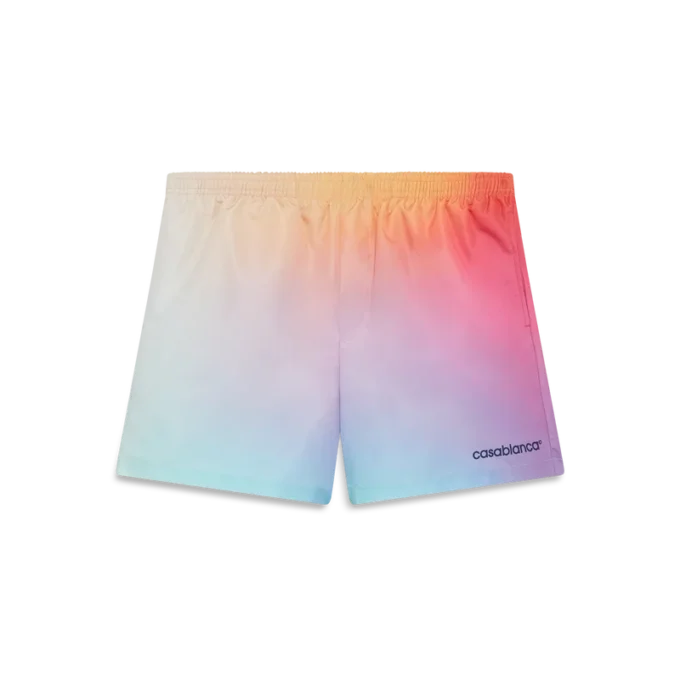 Zwemshort met kleurverloopprint Zwemshort met kleurverloopprint
