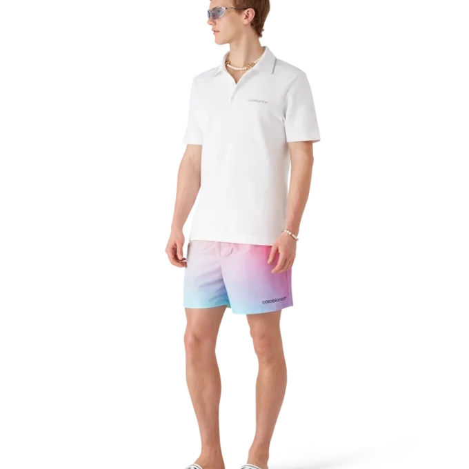 Zwemshort met kleurverloopprint Zwemshort met kleurverloopprint